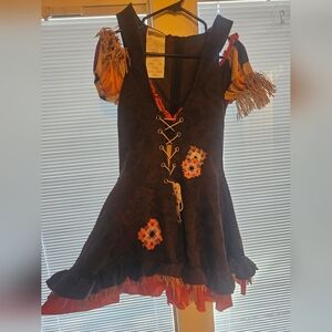 Sassy Scarecrow Adult Women Costume Medium 8/10